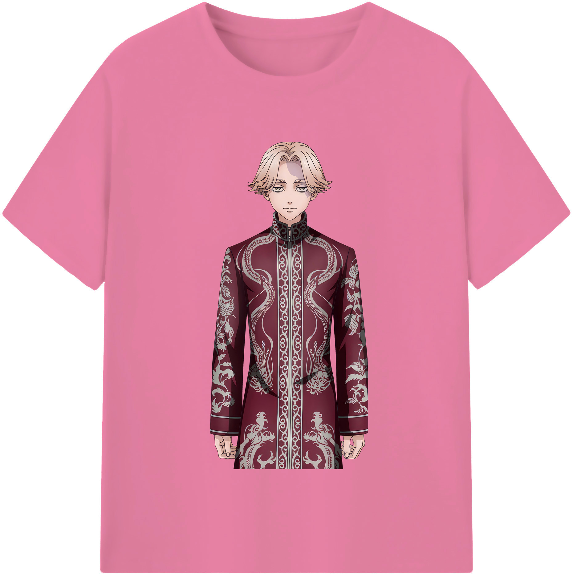 （画像用） 東京リベンジャーズ Tokyo Revengers 綿100％半袖Tシャツ（フロントプリント）